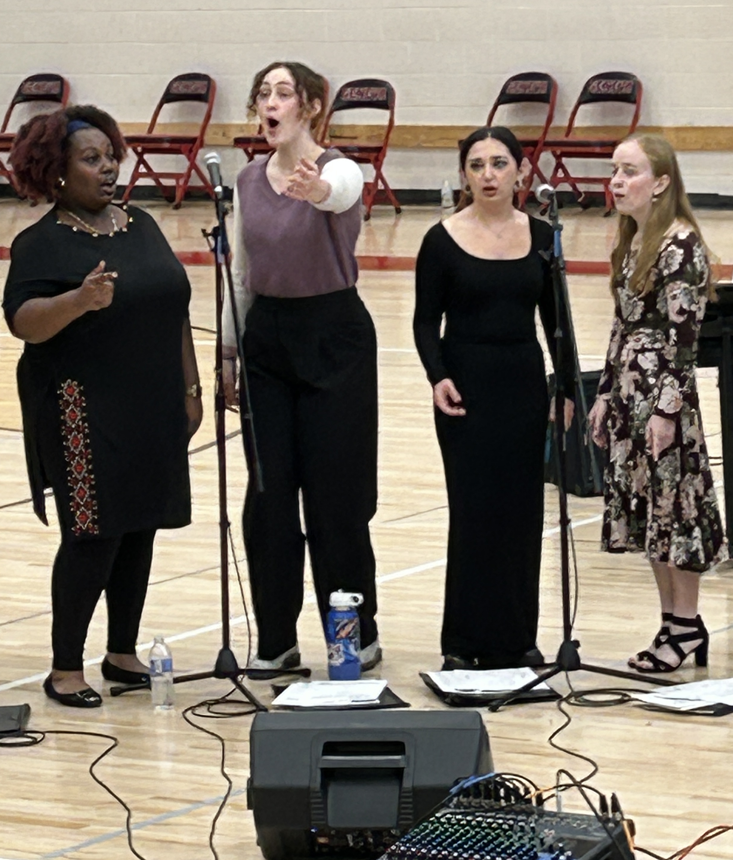 Ithaca College Jazz Vocal Ensemble at Geneva Middle School