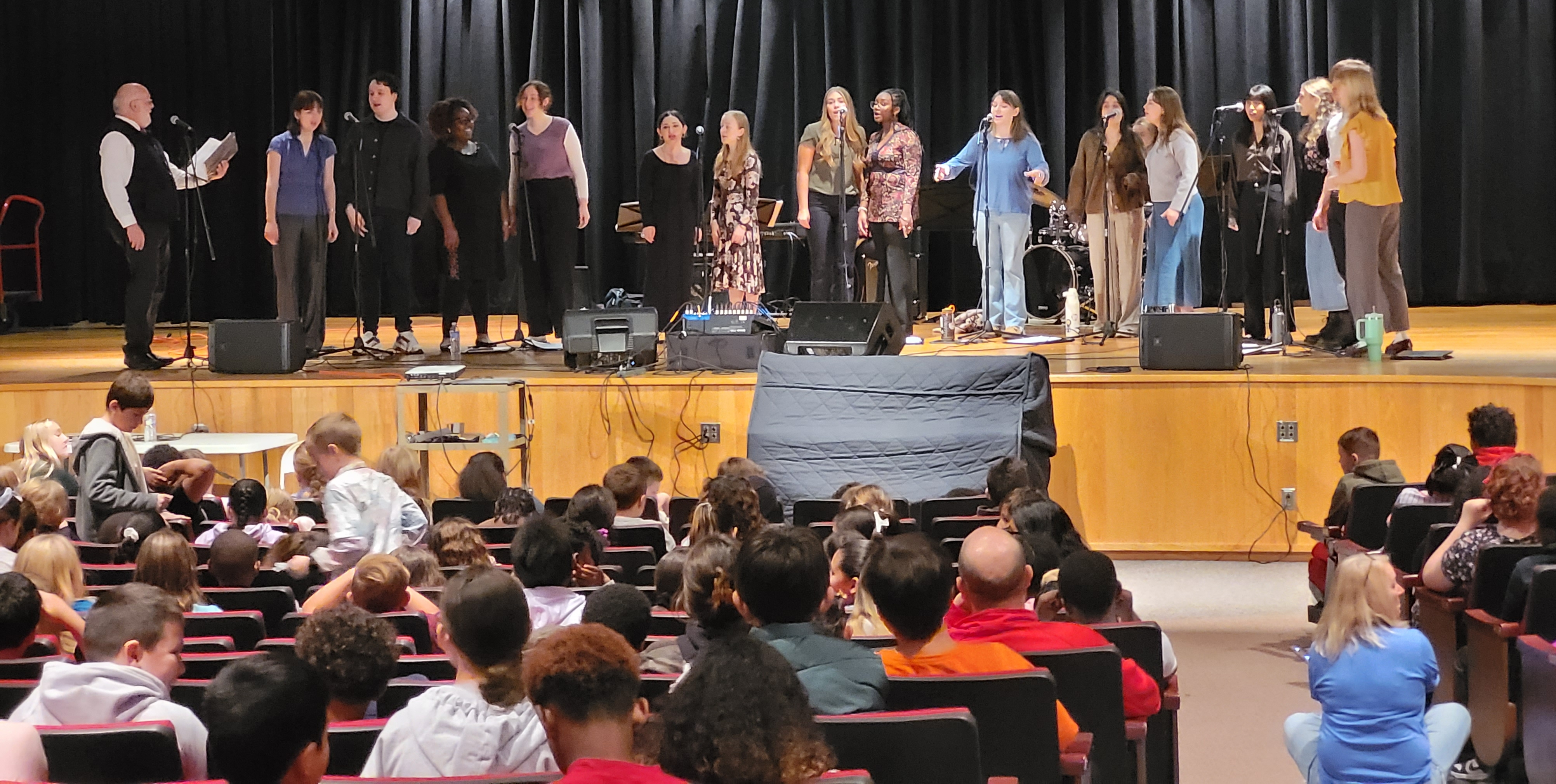 Ithaca College Jazz Vocal Ensemble at North Street School